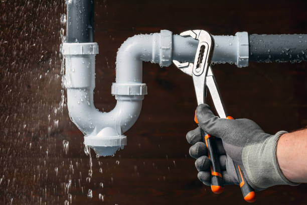 Professional Plumbing technician working in Palisades Park, NJ